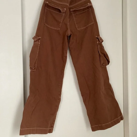wild fable Rust-Brown Cargo Pants - Picture 2 of 3